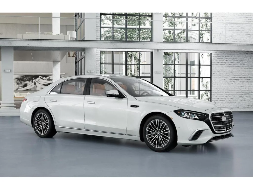 New 2027 White Mercedes-Benz S 580 image 12