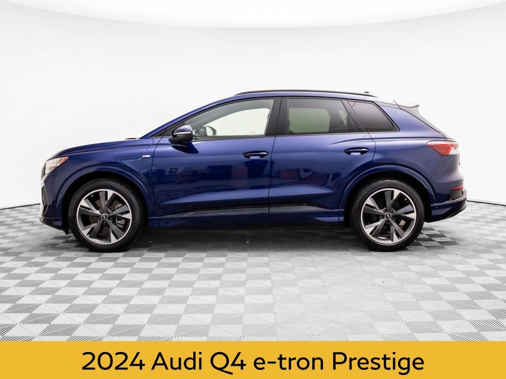 Used 2024 Audi Q4 e-tron Prestige with VIN WA1MUBFZ5RP035347 for sale in Barrington, IL