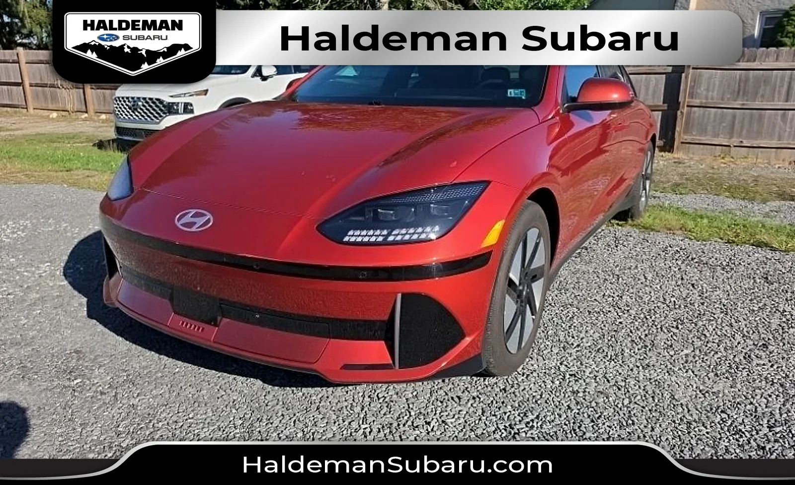 Used 2024 Ultimate Red Hyundai SE image 1
