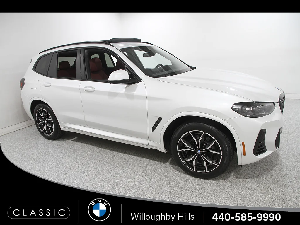 Certified Used 2024 Mineral White Metallic BMW xDrive30i image 1