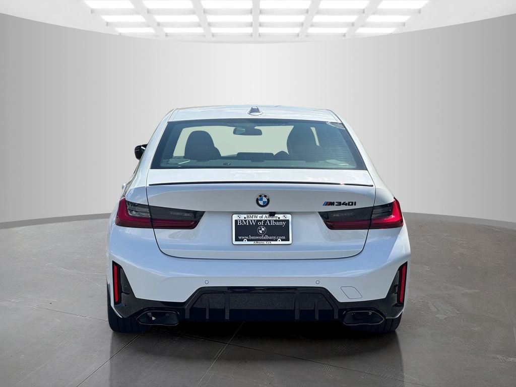 New 2026 Mineral White Metallic BMW M340i image 5