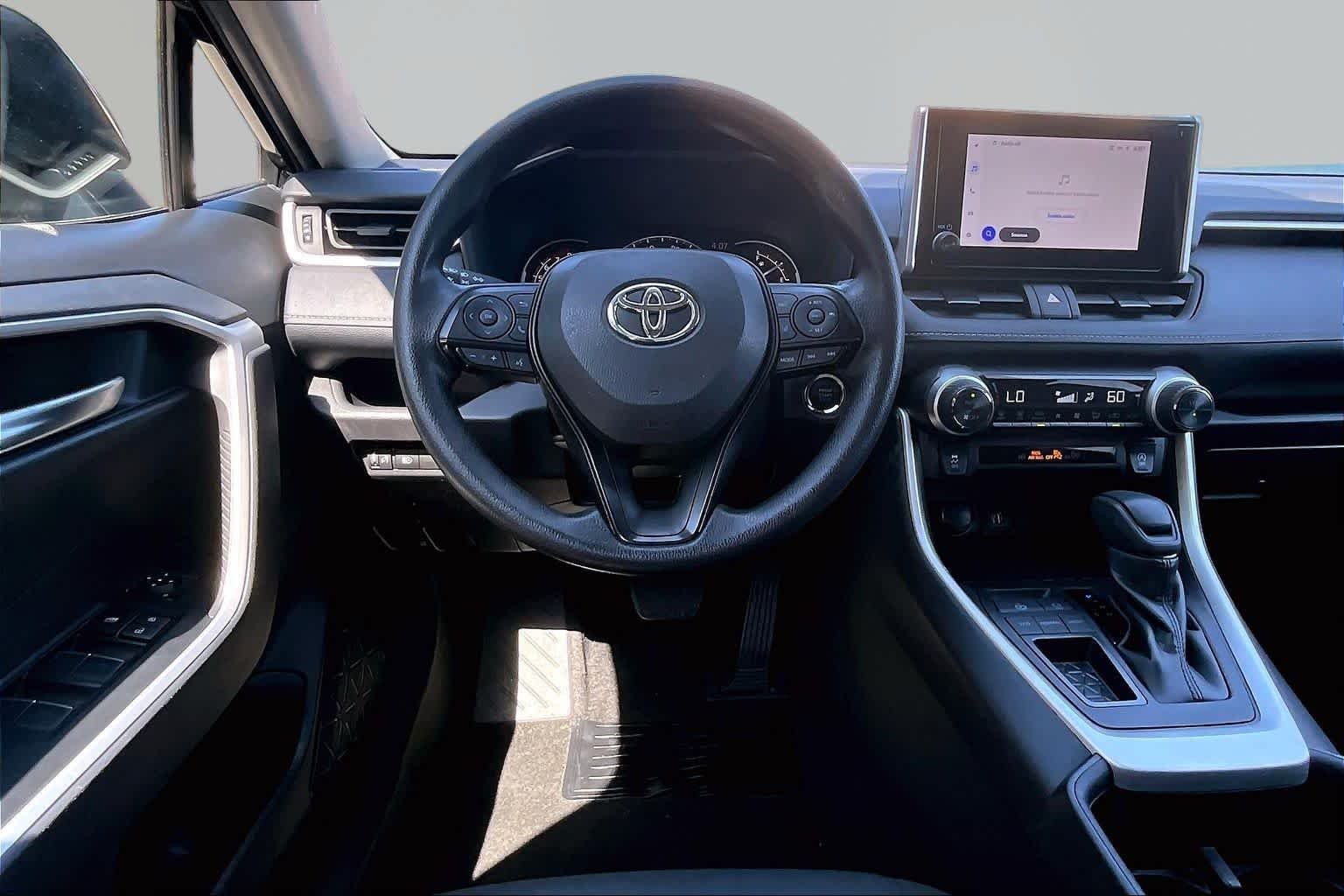 Used 2025 Midnight Black Metallic Toyota XLE image 6