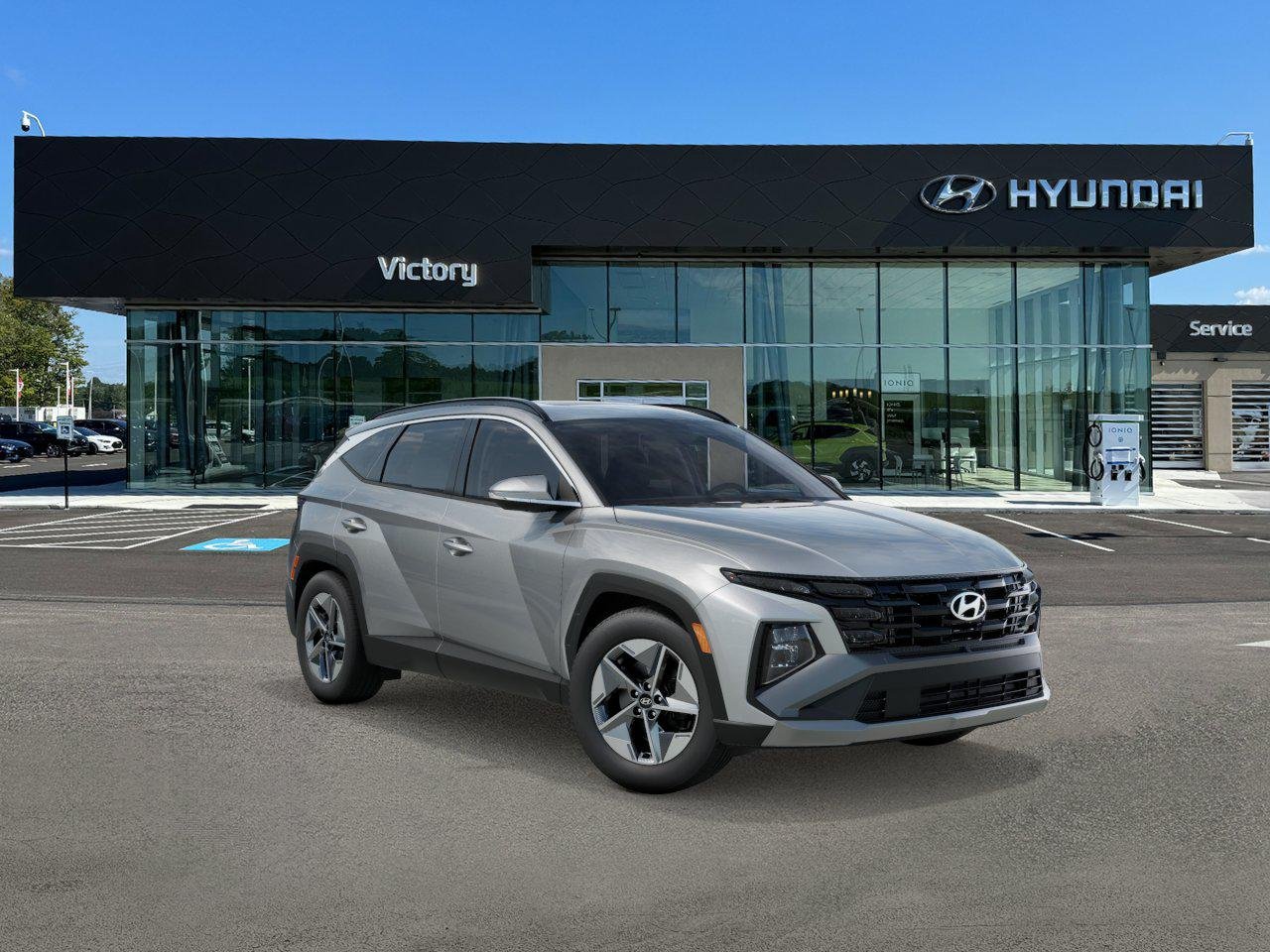 New 2026 Shimmering Silver Hyundai SEL Premium image 2