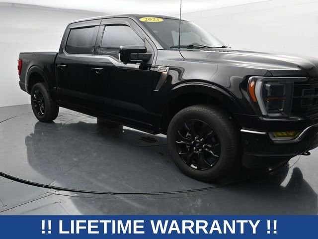 Used 2023 Black Ford Platinum image 1