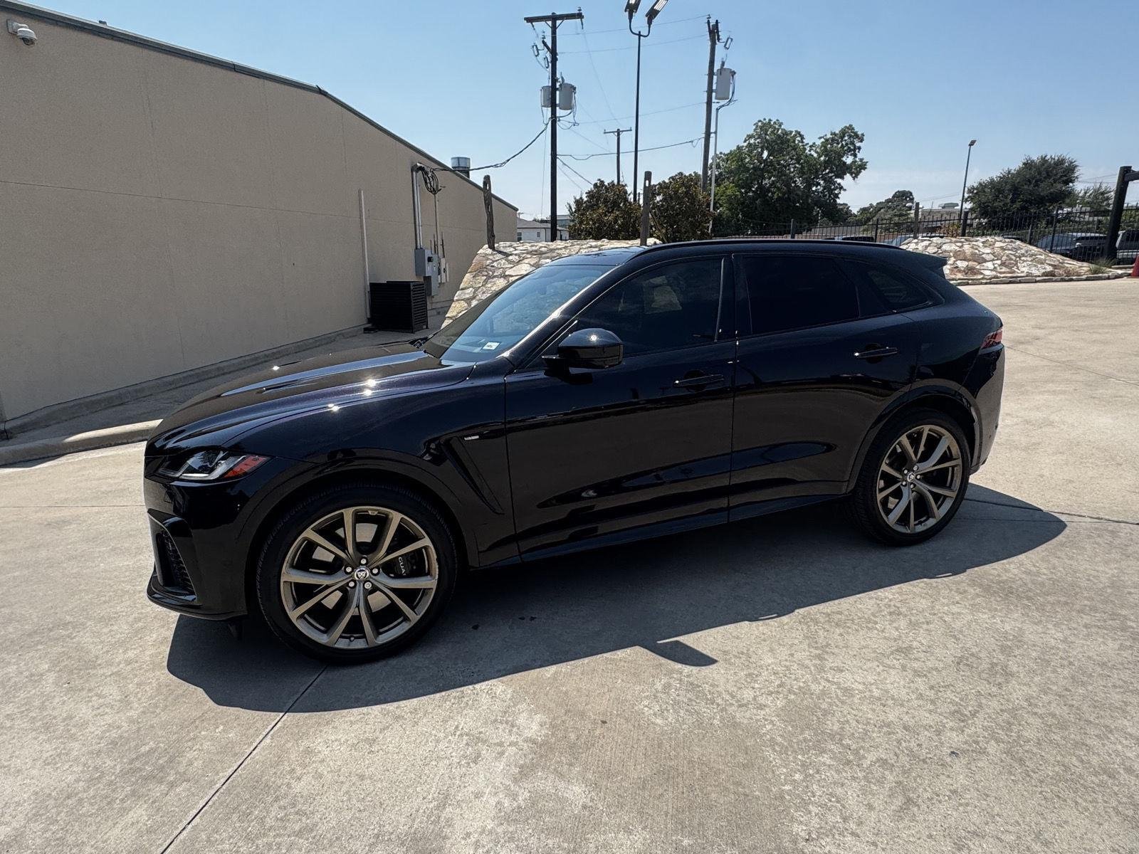 Used 2023 Midnight Amethyst Gloss Jaguar SVR V8 1988 Edition image 2