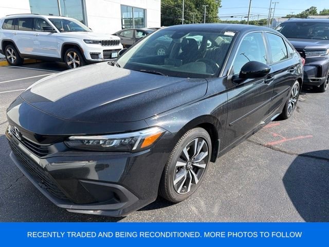 Used 2024 Crystal Black Pearl Honda EX image 2