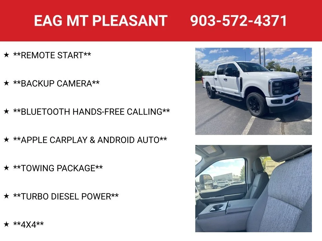 New 2026 Oxford White Ford F-250® XL image 4
