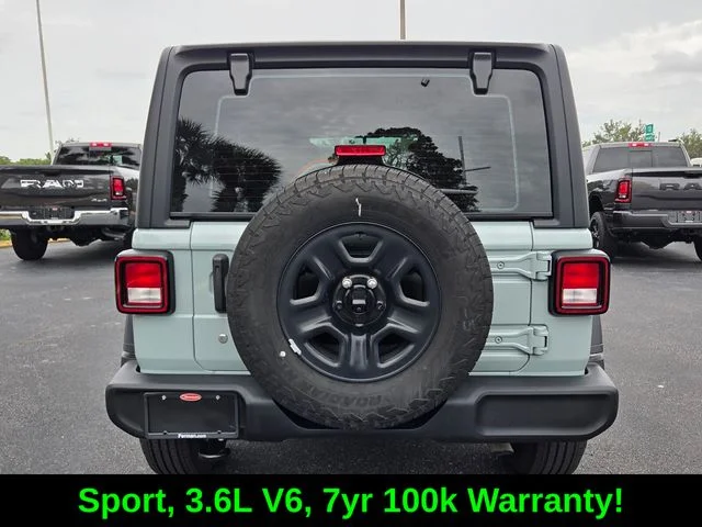 Certified Used 2024 Gray Jeep Sport image 6