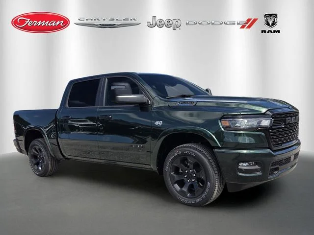 New 2026 Serrano-Green Metallic Exterior Paint RAM Big Horn/Lone Star image 1