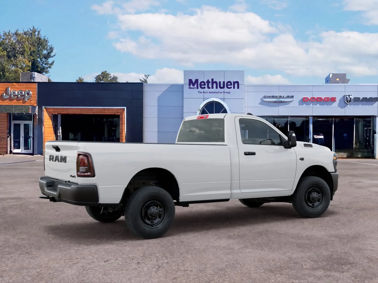 New 2027 Bright White Clearcoat Ram Tradesman image 4