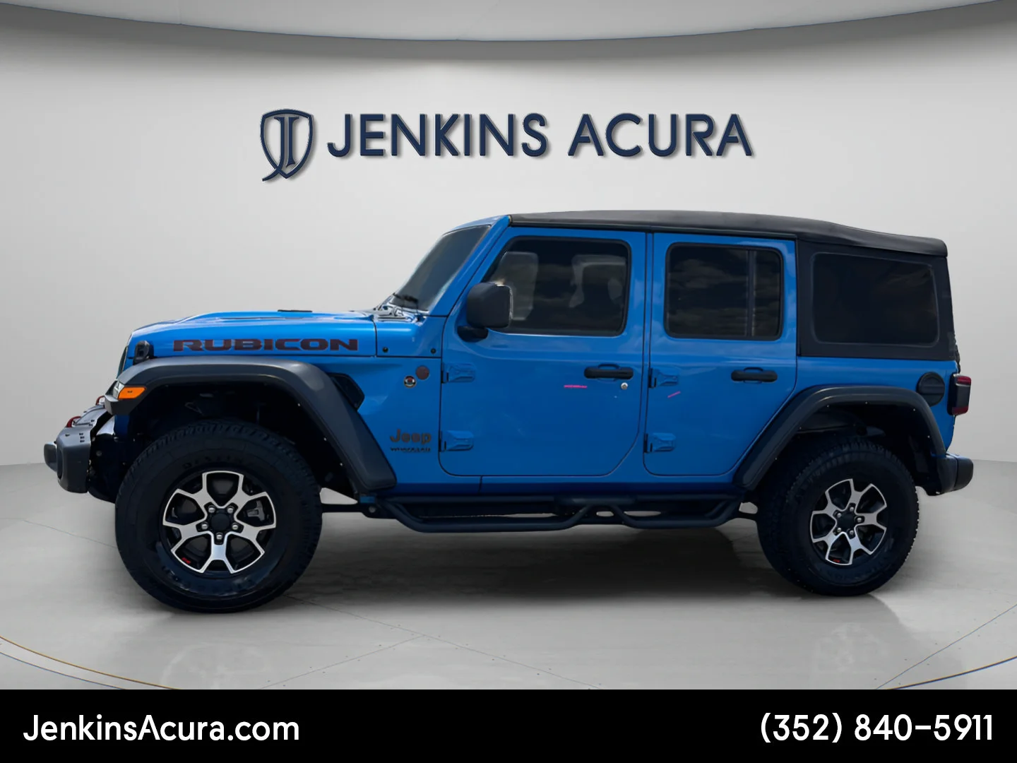 Used 2022 Hydro Blue Pearlcoat Jeep Unlimited Rubicon image 6
