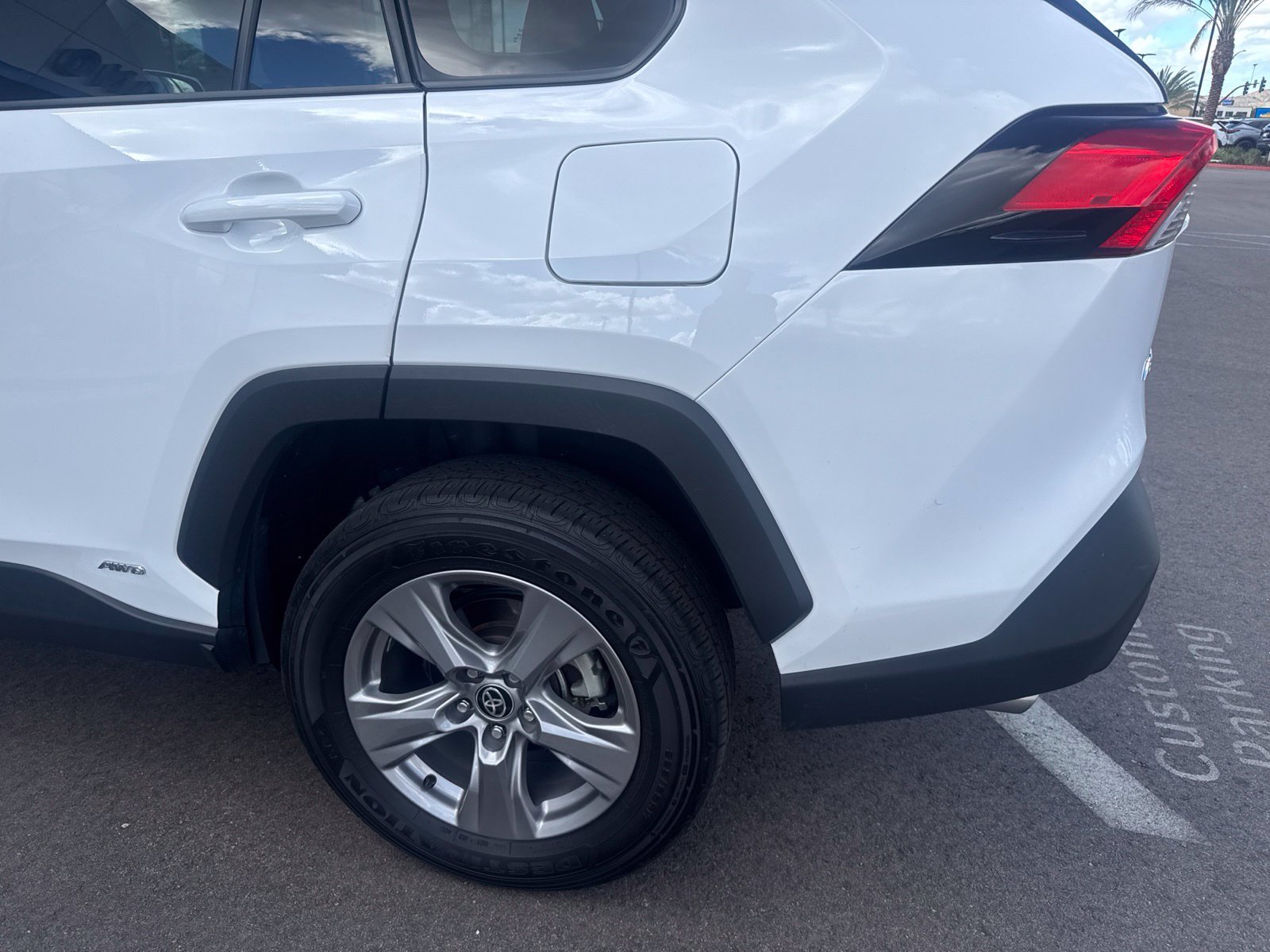 Used 2024 White Toyota XLE image 8