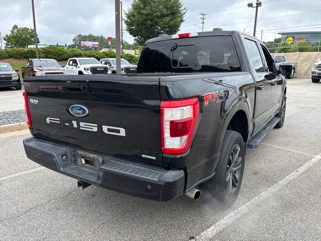 Used 2022 Agate Black Metallic Ford Lariat image 4