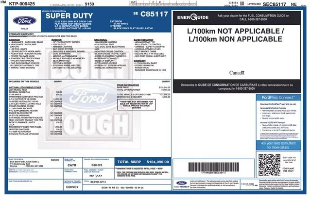 2025 Ford F-250 Platinum 4x4 Crew Cab 160 in's photo