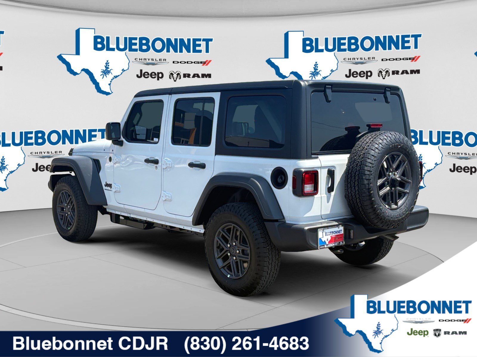 New 2026 Bright White Clear-Coat Exterior Paint Jeep Sport S image 7