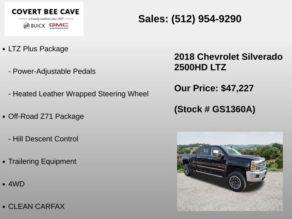 Used 2018 Black Chevrolet LTZ image 36