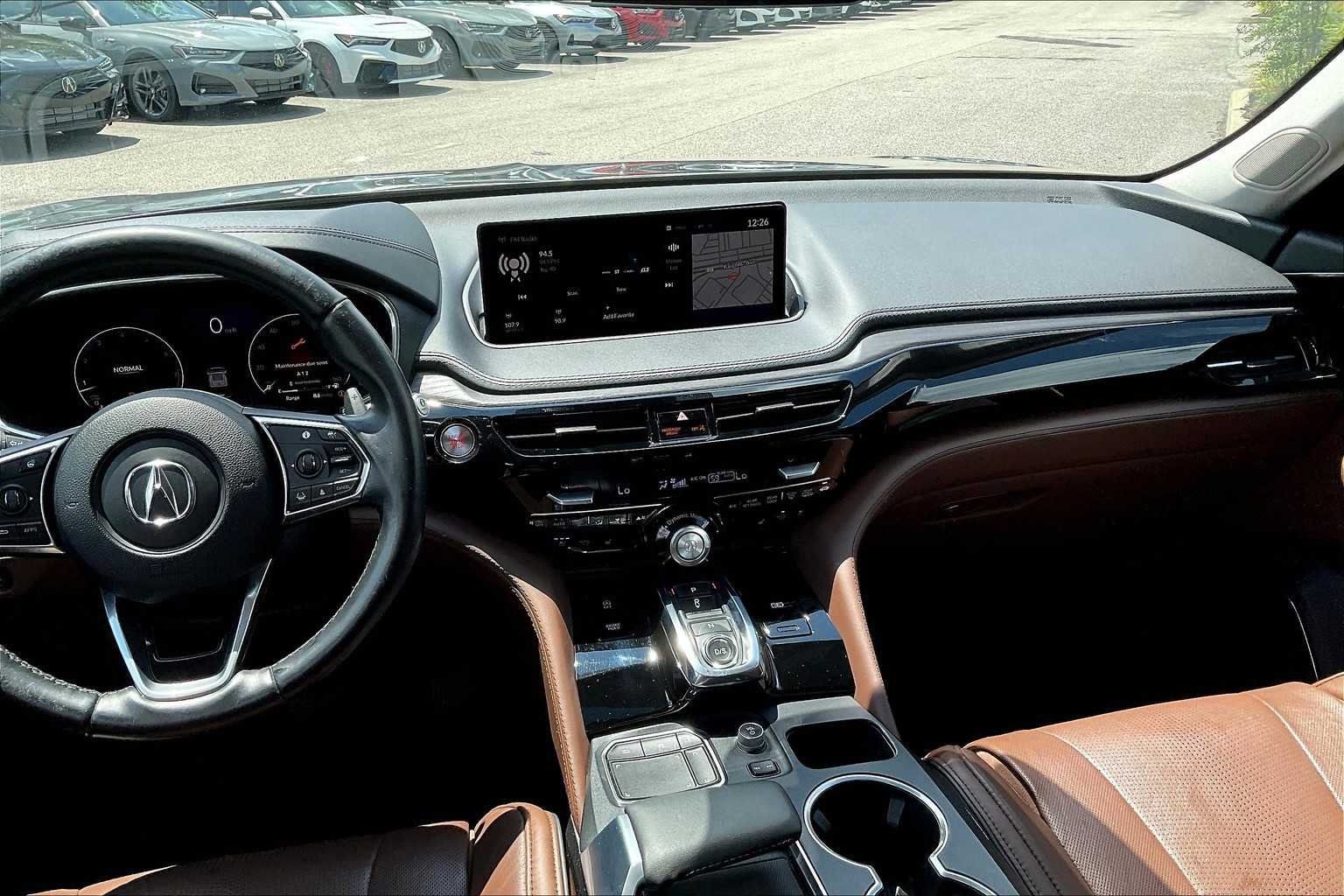 Used 2022 Liquid Carbon Metallic Acura w/Advance Package image 6