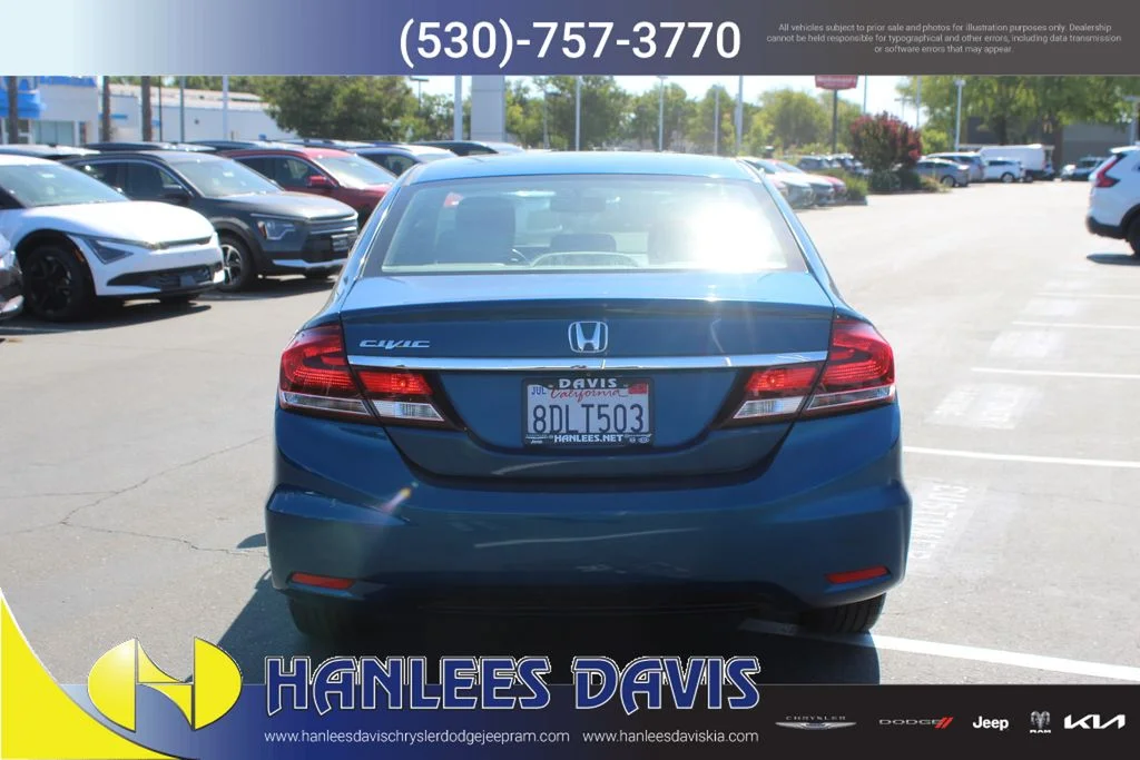 Used 2013 Blue Honda EX-L image 8