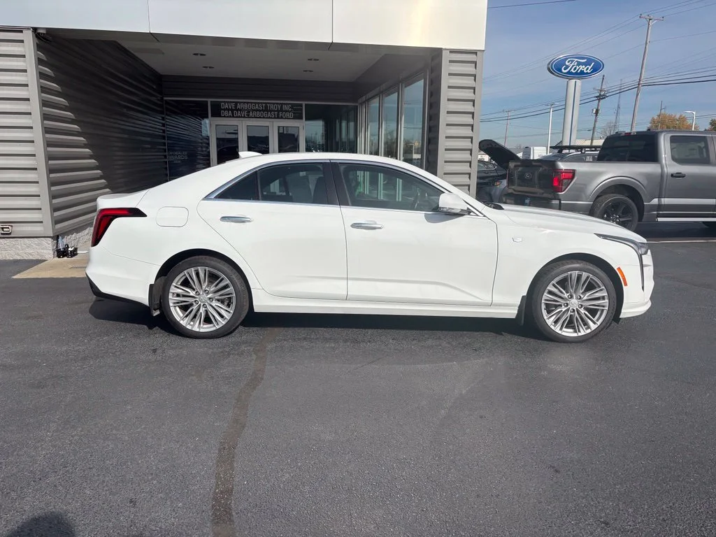 Used 2023 White Cadillac Premium Luxury image 4