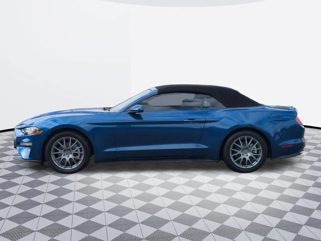 Used 2022 Blue Metallic Ford EcoBoost Premium image 3
