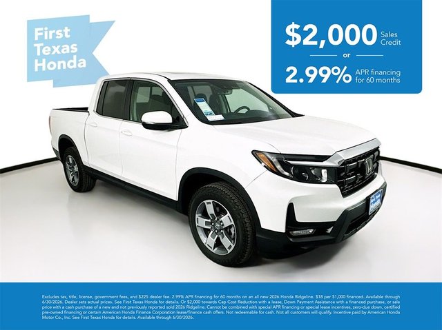 2026 Honda Ridgeline RTL