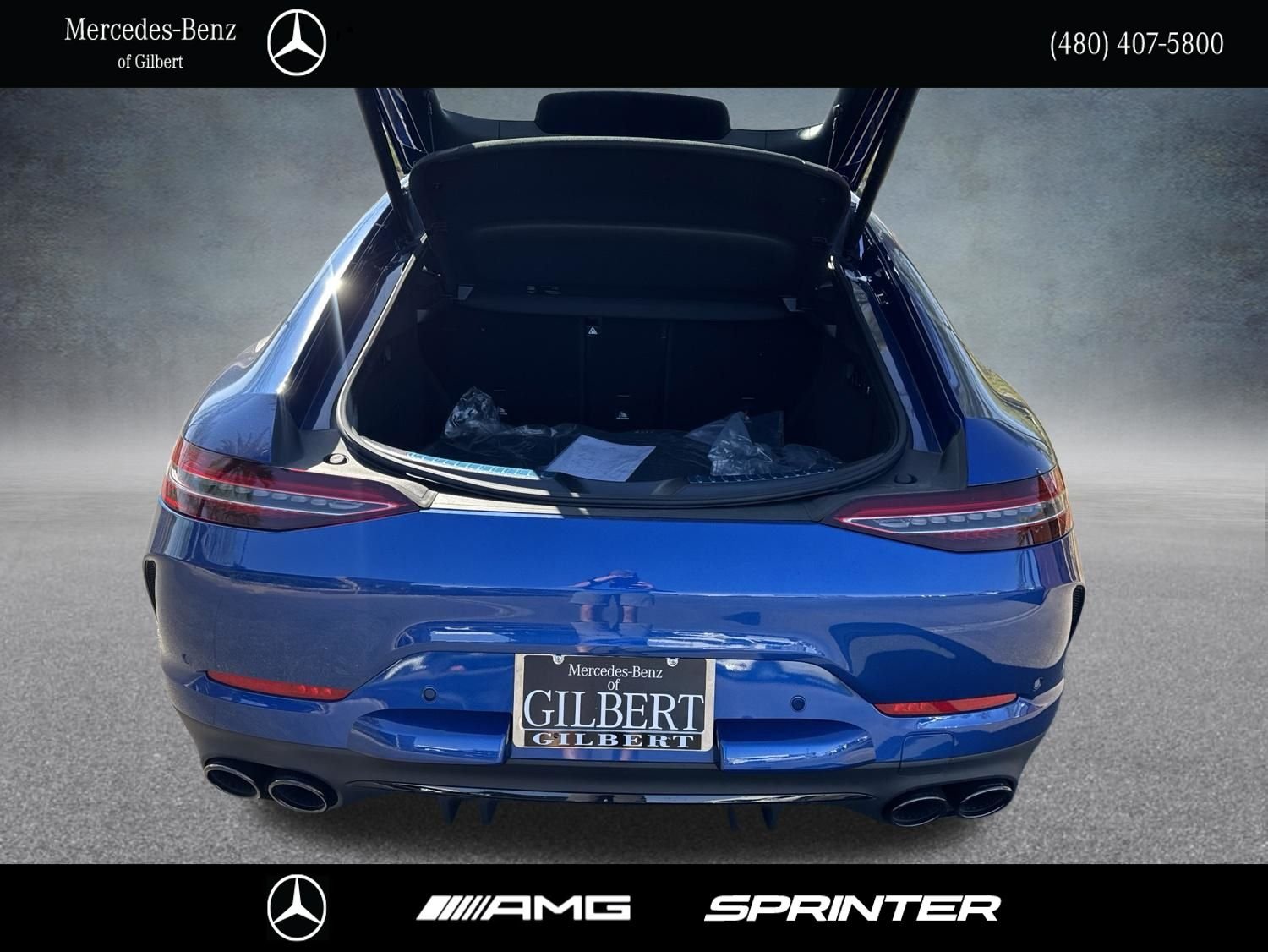 New 2026 Starling Blue Metallic Mercedes-Benz Base image 7