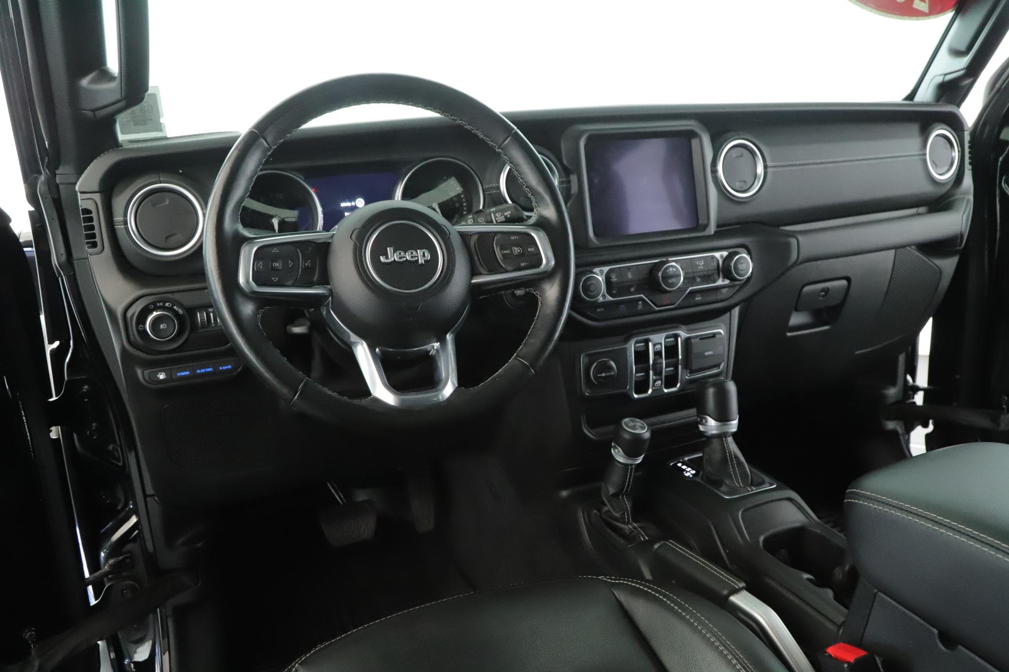 Used 2021 Jeep Wrangler Unlimited Sahara 4XE with VIN 1C4JJXP61MW698819 for sale in Amityville, NY