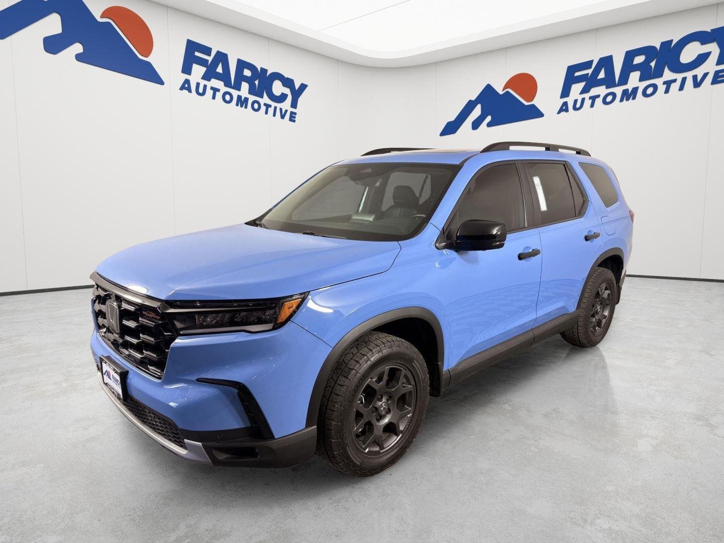 Used 2024 Diffused Sky Blue Pearl Honda TrailSport image 1