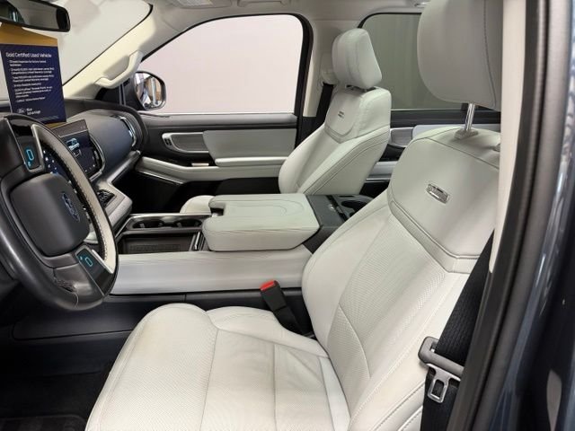 Certified Used 2025 Stone Blue Metallic Ford Platinum image 16