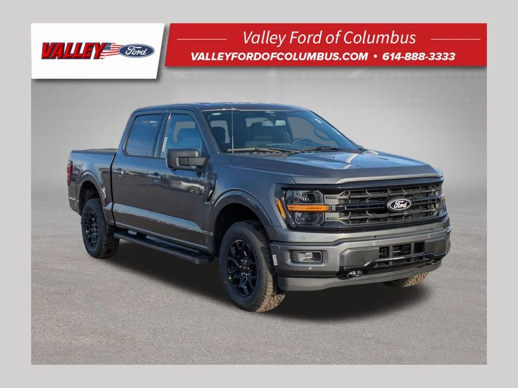 New 2026 Carbonized Gray Metallic Ford XLT image 1