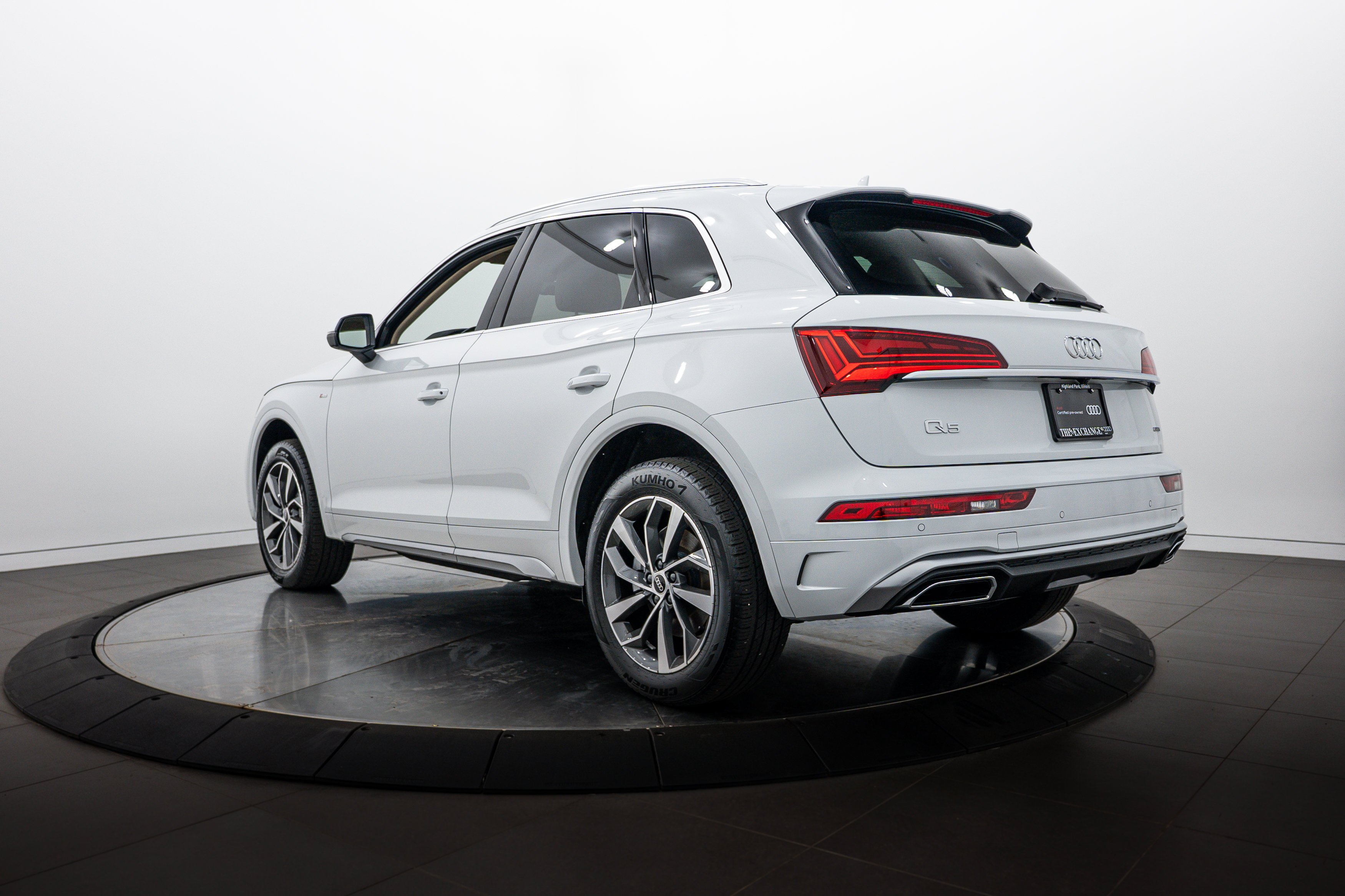 Certified Used 2023 Glacier White Metallic Audi S line Premium Plus image 5