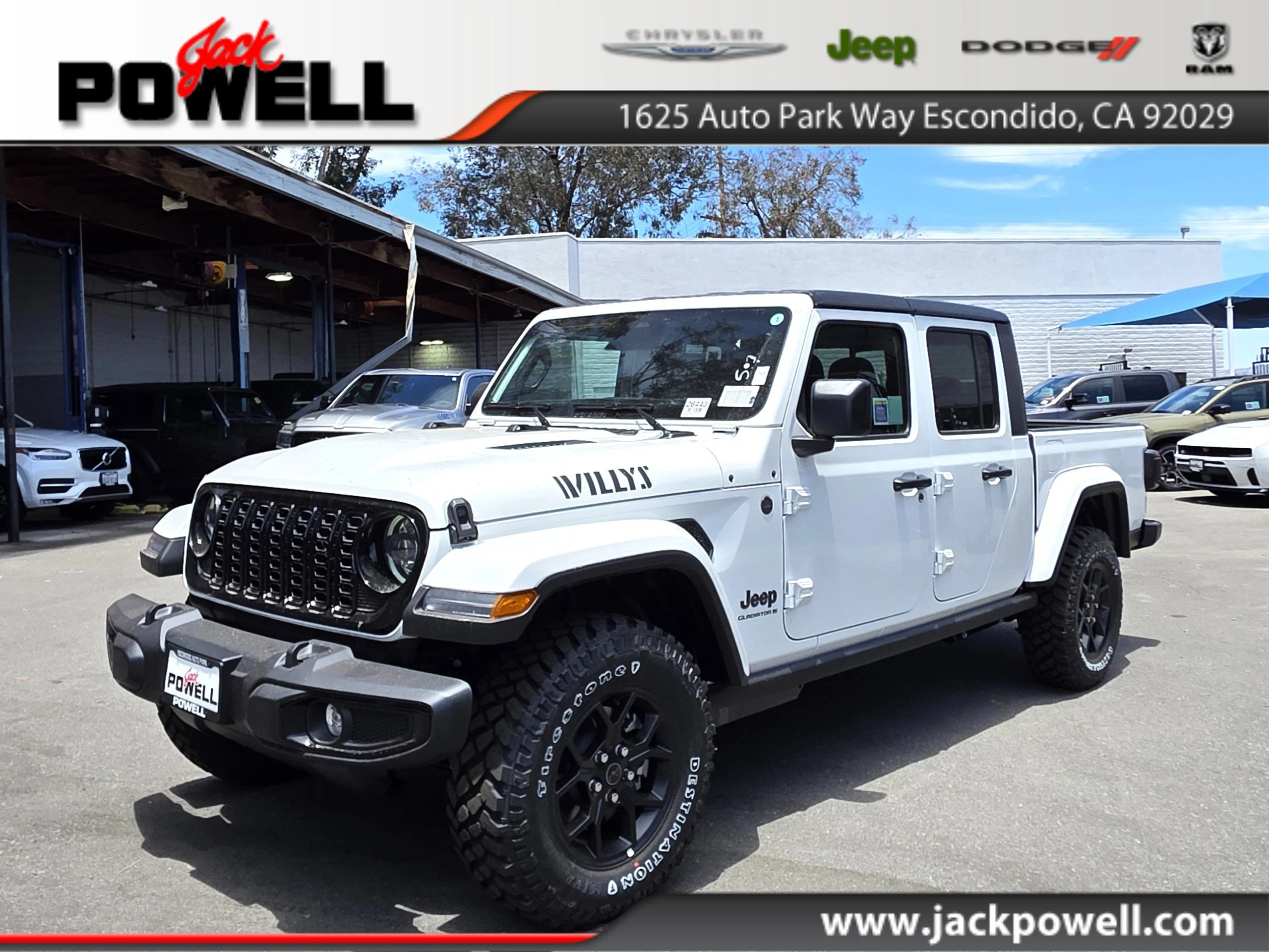 New 2026 Bright White Clearcoat Jeep Willys image 1