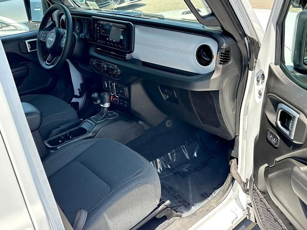 Used 2024 Bright White Clearcoat Jeep Willys image 28