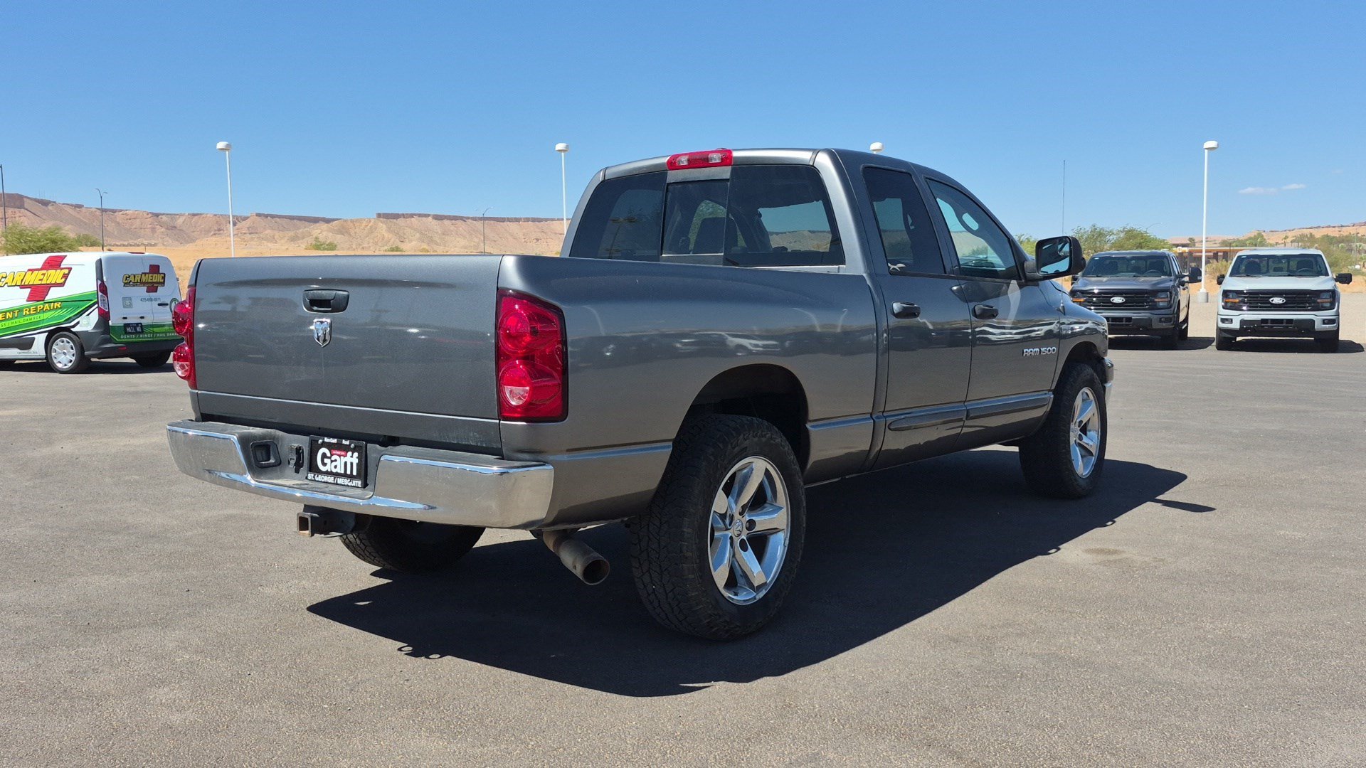 Used 2007 Mineral Gray Metallic Dodge SLT image 3
