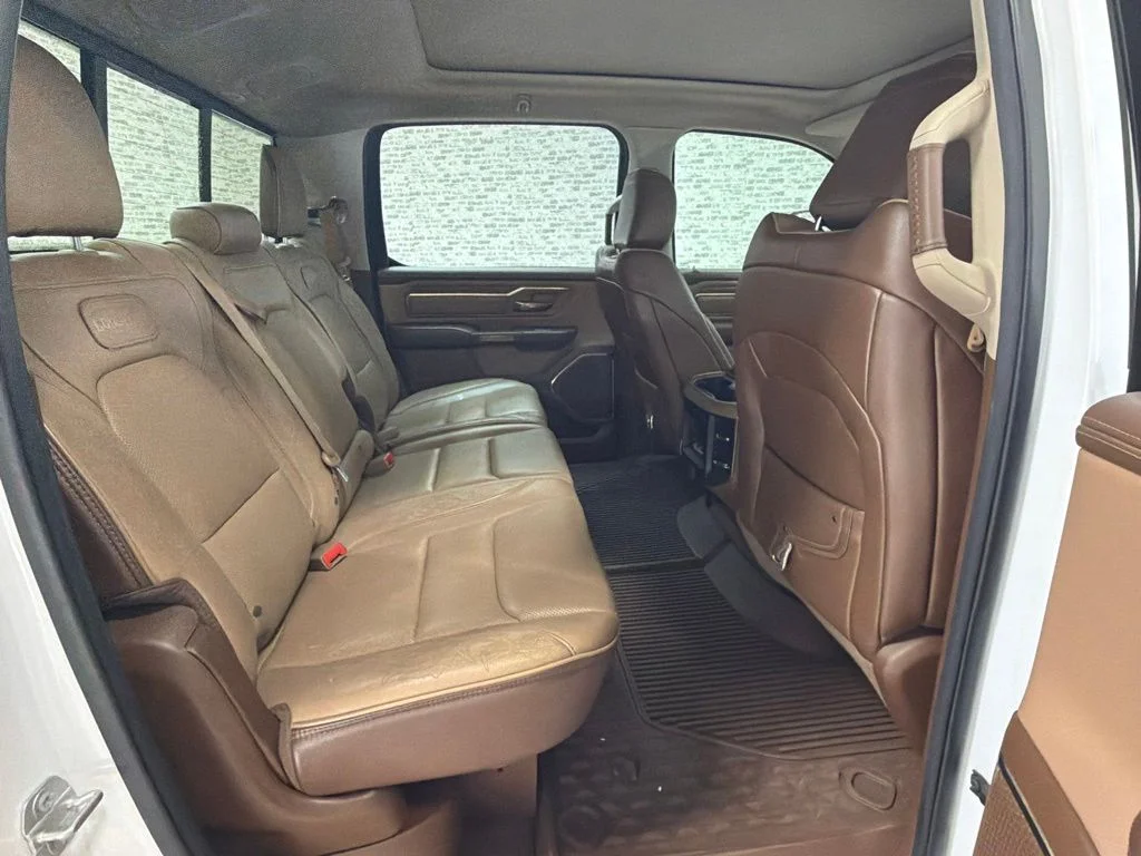Used 2019 Ivory White Tri-Coat Pearlcoat Ram Limited image 12