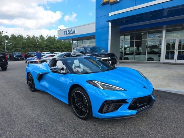 Used 2022 Blue Chevrolet Stingray image 1