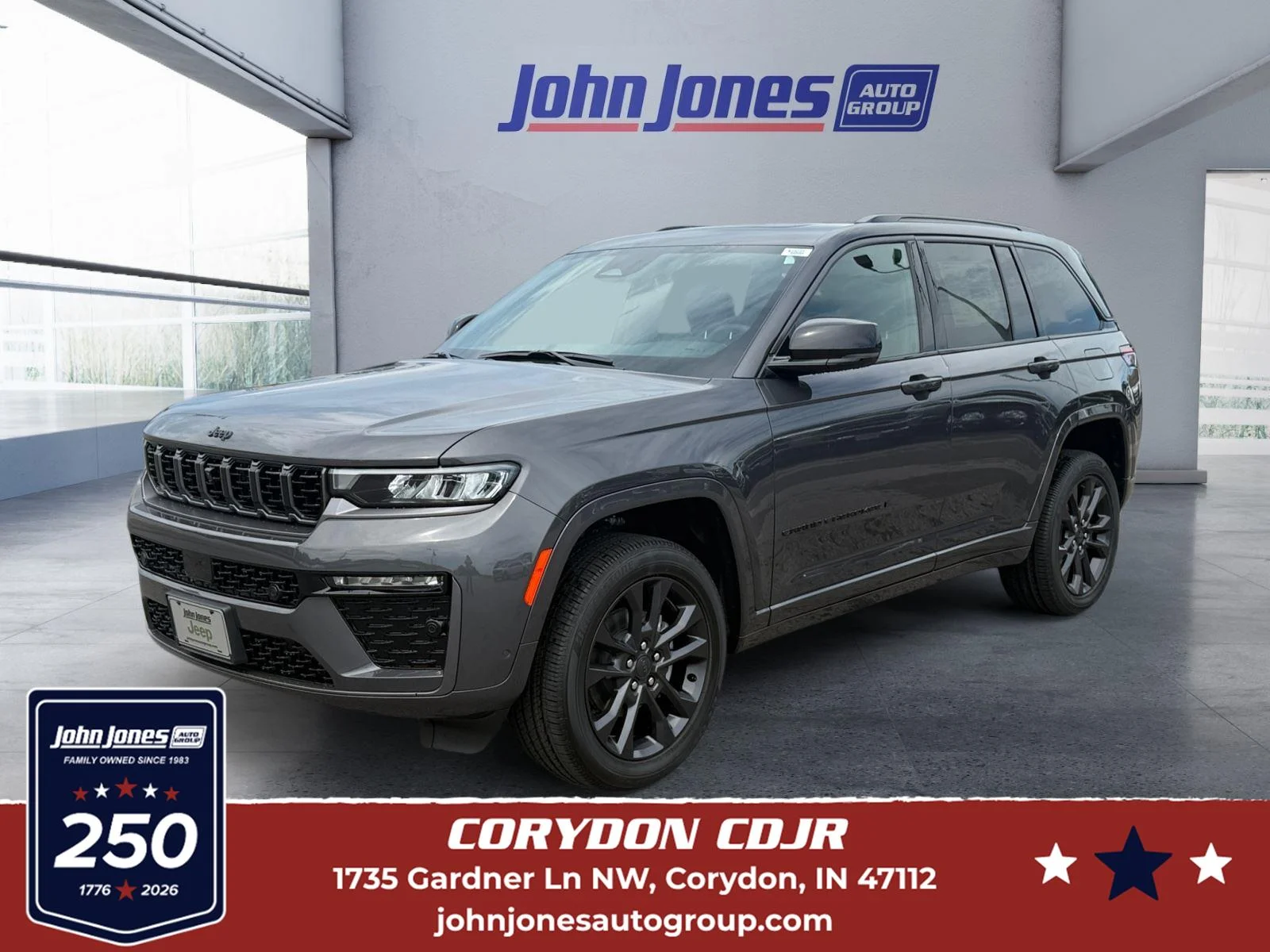 New 2026 Baltic Gray Metallic Clearcoat Jeep Limited Reserve image 1