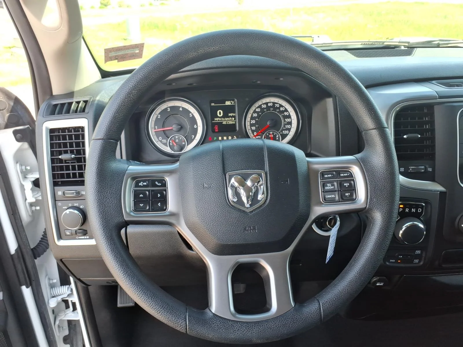 Used 2024 Bright White Clearcoat Ram SLT image 24