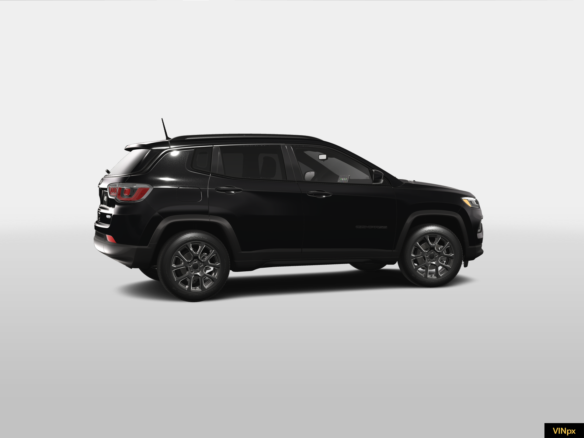 New 2026 Diamond Black Crystal Pearl-Coat Exterior Paint Jeep Latitude image 15