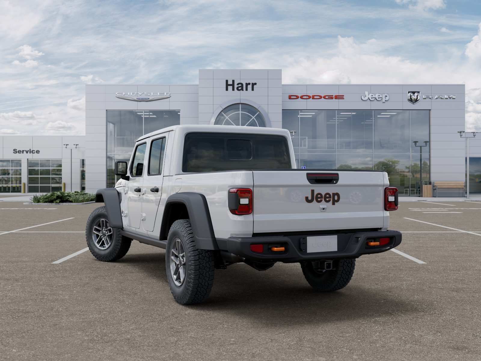 New 2026 Bright White Clear-Coat Exterior Paint Jeep Mojave image 61