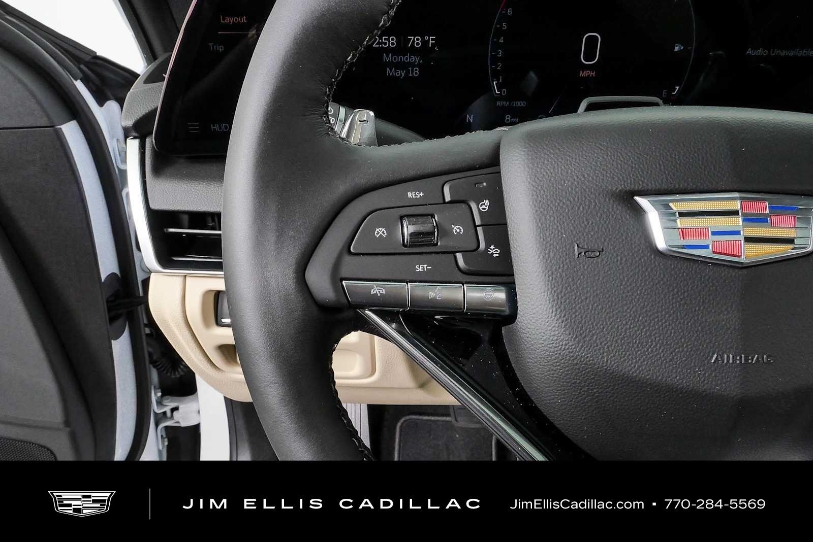 New 2026 Summit White Cadillac Premium Luxury image 10