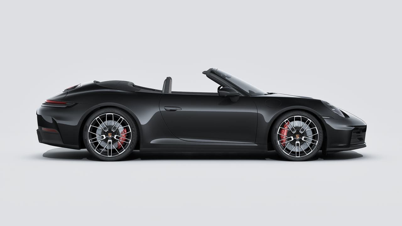 New 2026 Jet Black Metallic Porsche Carrera S image 6