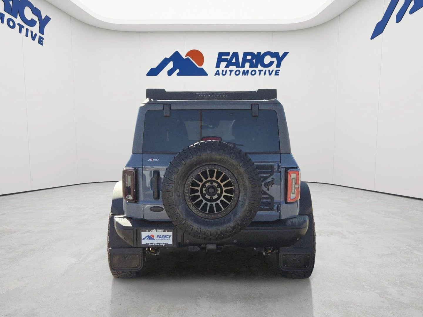 Used 2023 Azure Gray Metallic Tri-Coat Ford Badlands Advanced image 6