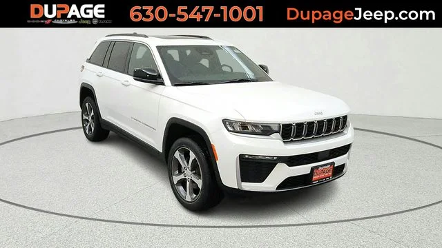 New 2026 Bright White Clear-Coat Exterior Paint Jeep Limited image 1