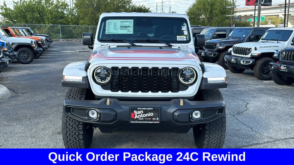 New 2027 Bright White Clearcoat Jeep Sport image 2