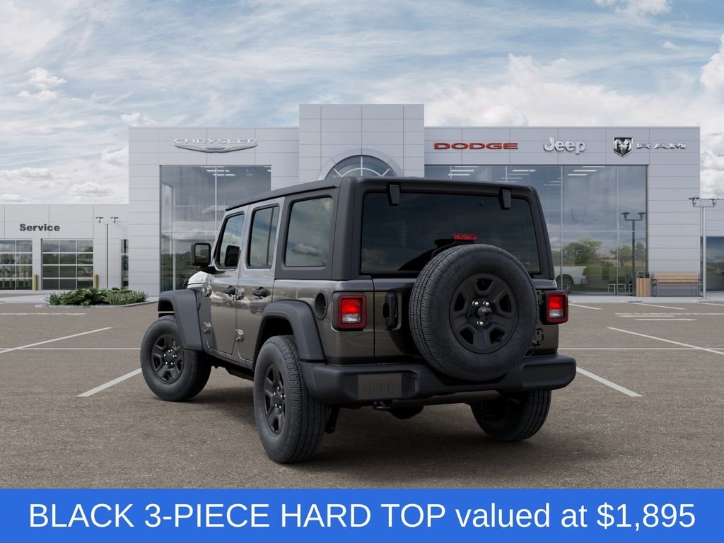 New 2026 Granite Crystal Metallic Clear-Coat Exterior Paint Jeep Sport image 3