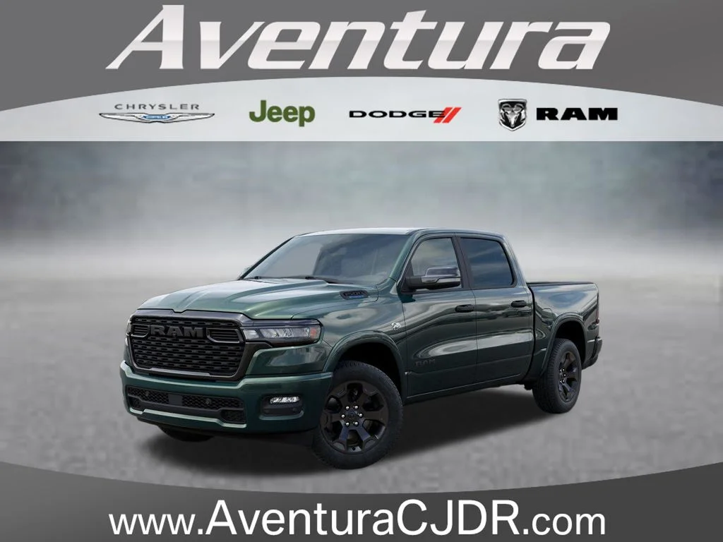 New 2026 Serrano-Green Metallic Exterior Paint RAM Big Horn/Lone Star image 1