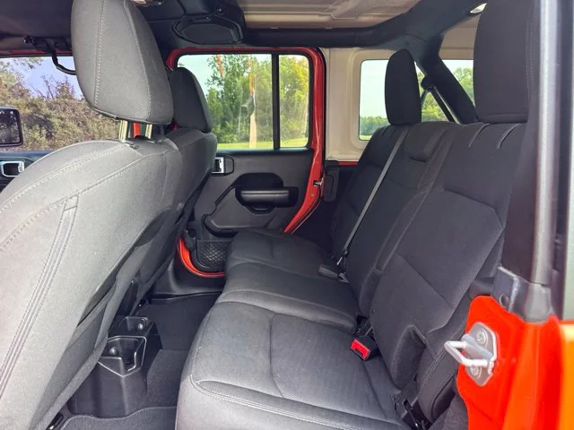 Used 2018 Orange Jeep Unlimited Sport S image 13