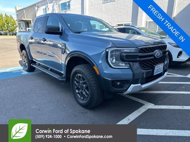 Used 2024 Azure Gray Metallic Ford XLT image 1