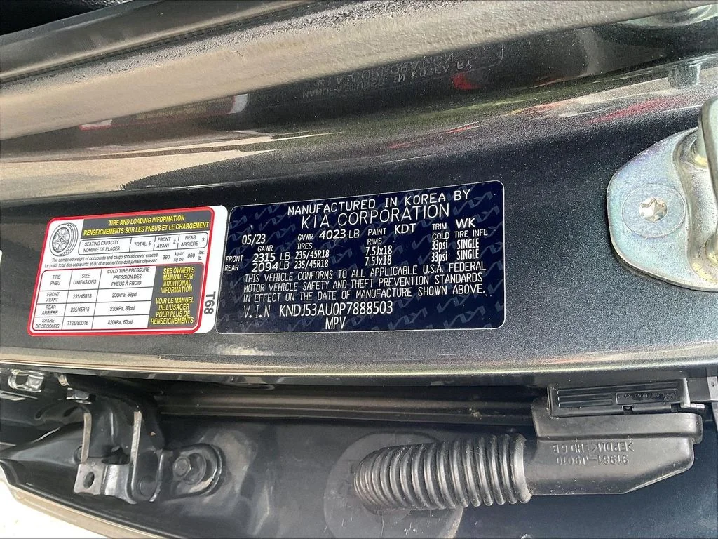 Used 2023 Gravity Gray Kia GT-Line image 32